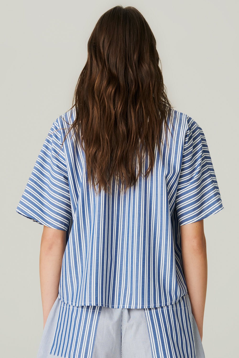 Camisa Manga Curta Listras - HOODMOOD