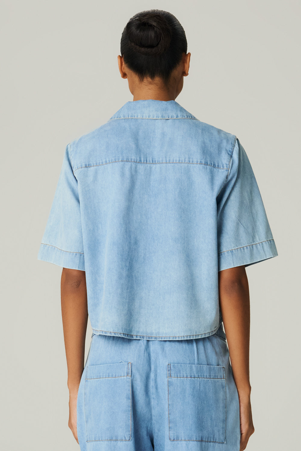 Camisa Jeans Leve - HOOD MOOD