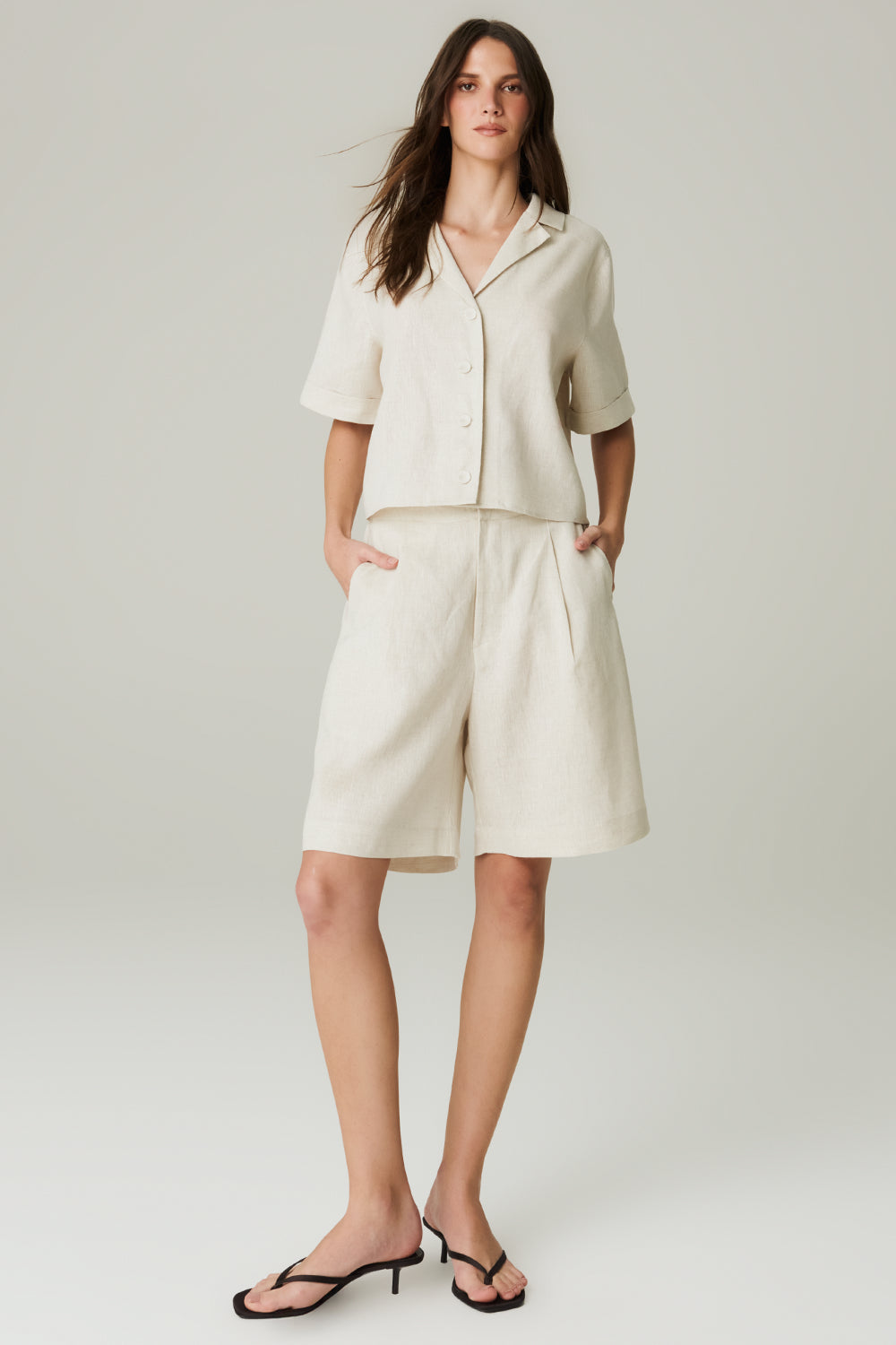 Shorts Linho - HOOD MOOD