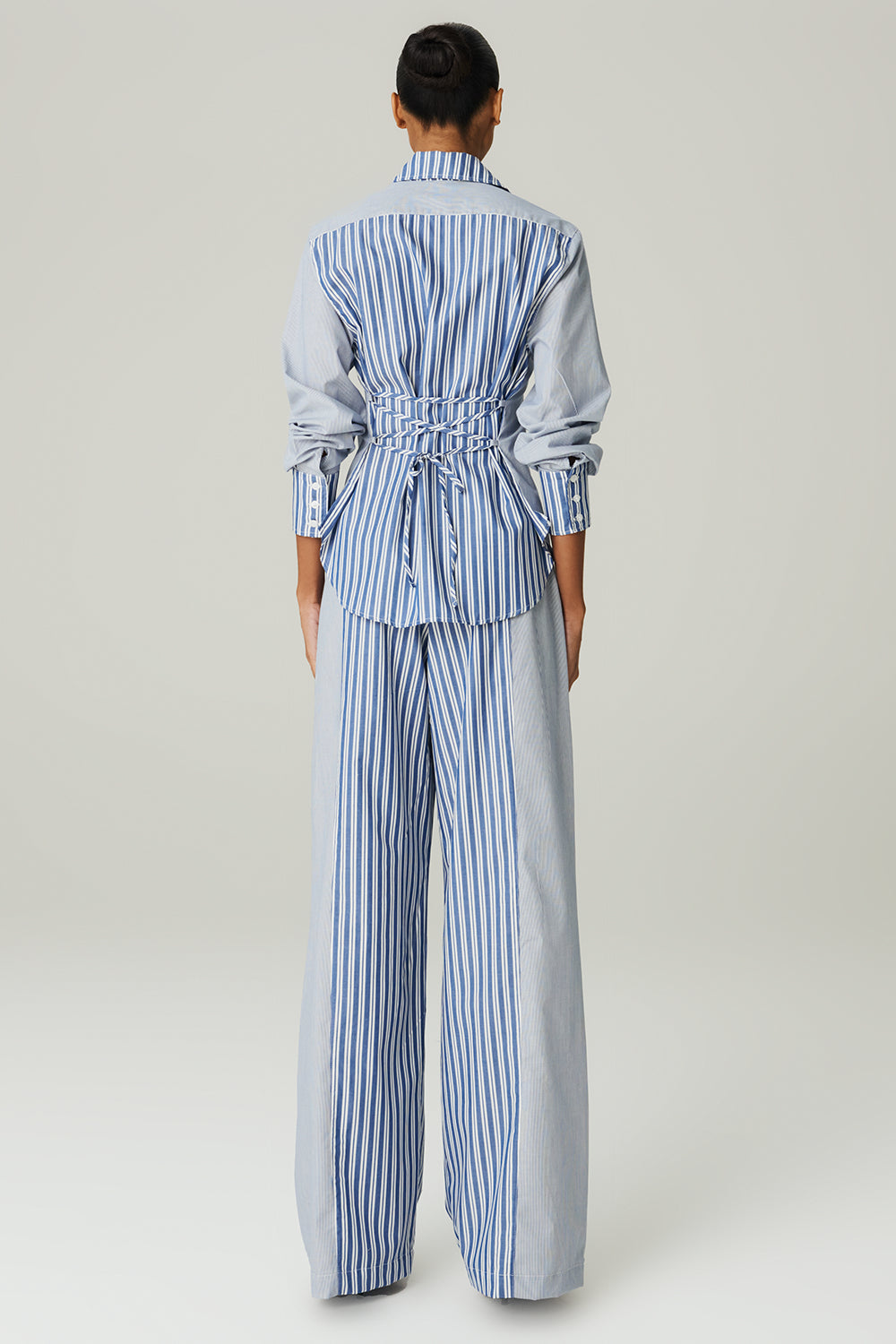 Calça Recorte Listras - HOODMOOD