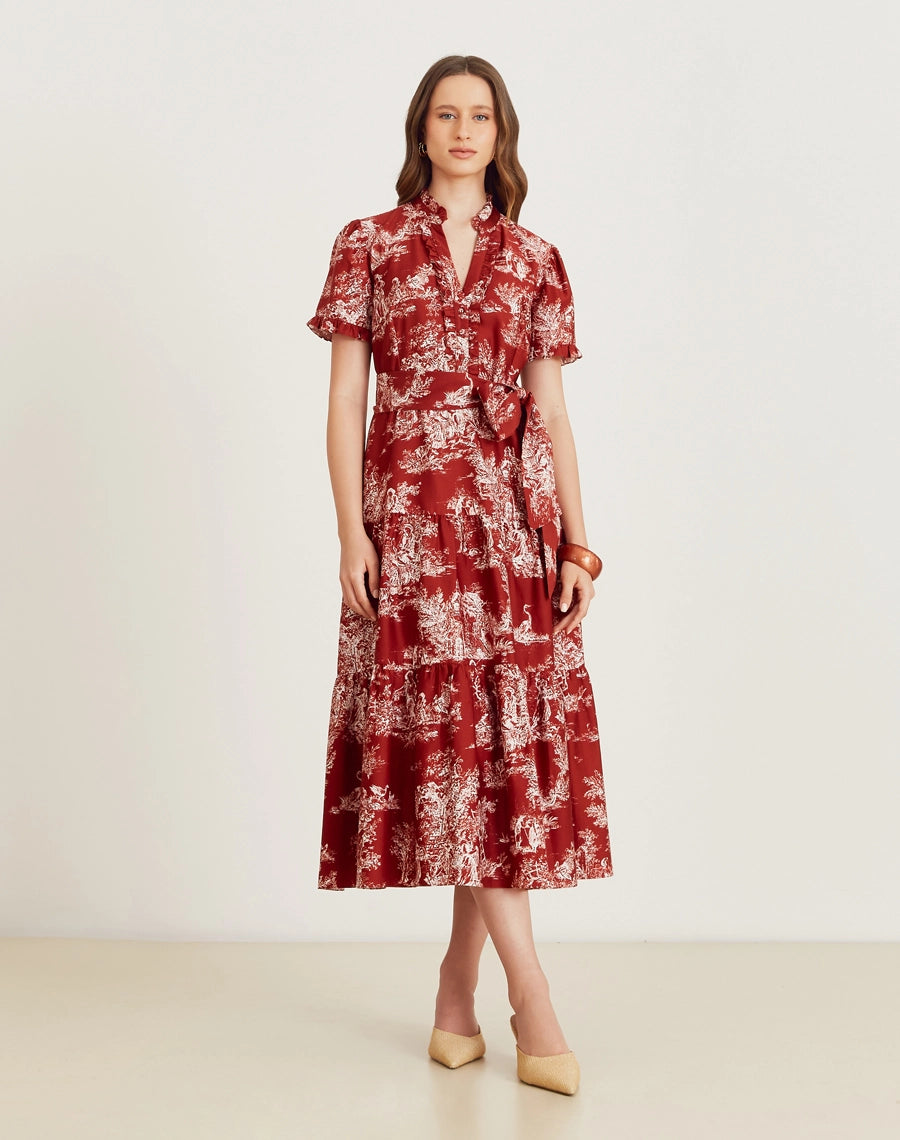 Vestido Midi Sandra - AMISSIMA