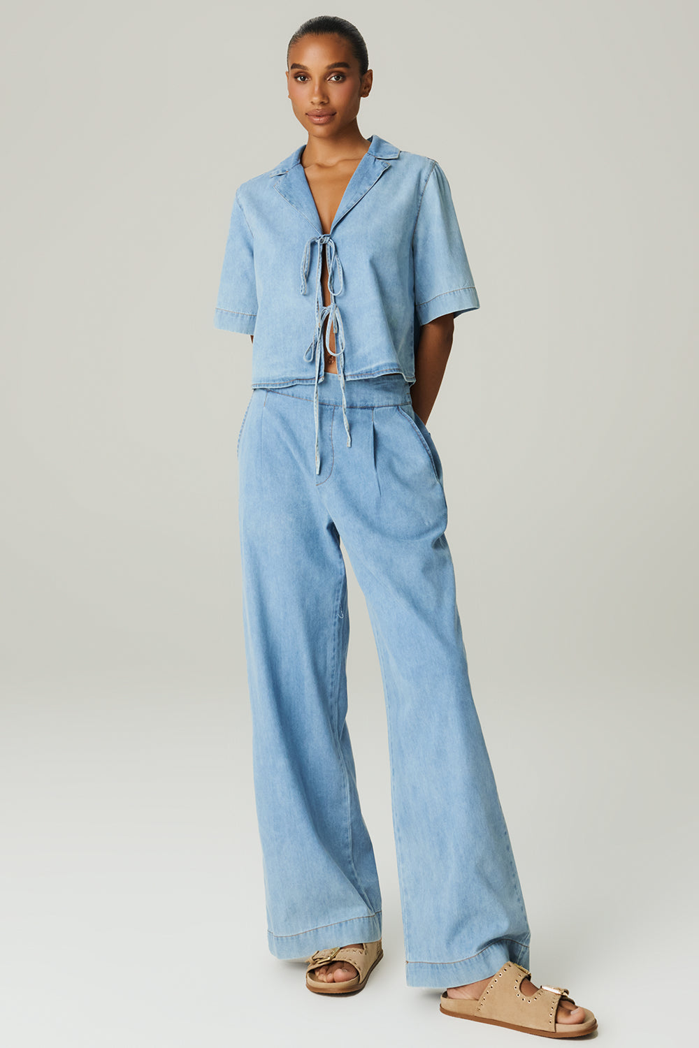 Camisa Jeans Leve - HOOD MOOD