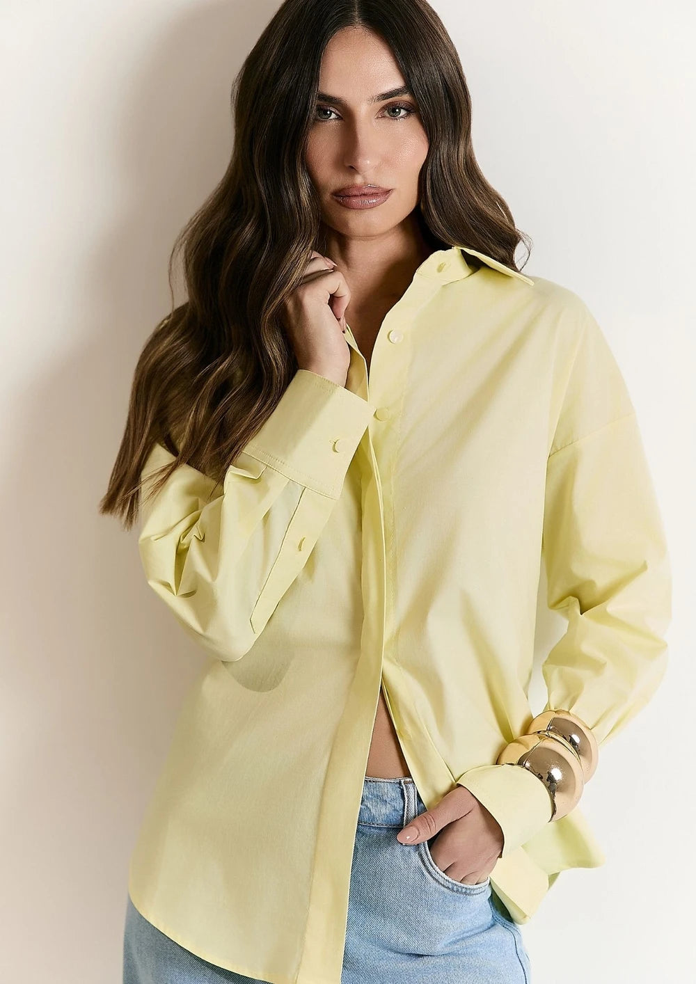 Camisa Tricoline Liliana - INFFINITY
