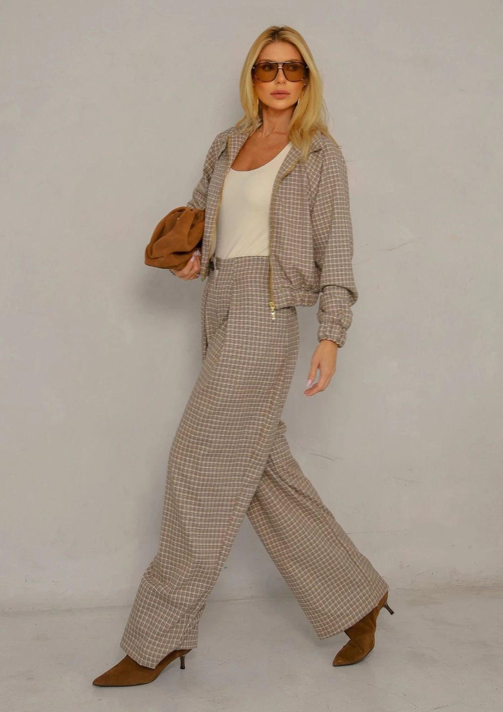 Calça alfaiataria Aline - INFFINITY