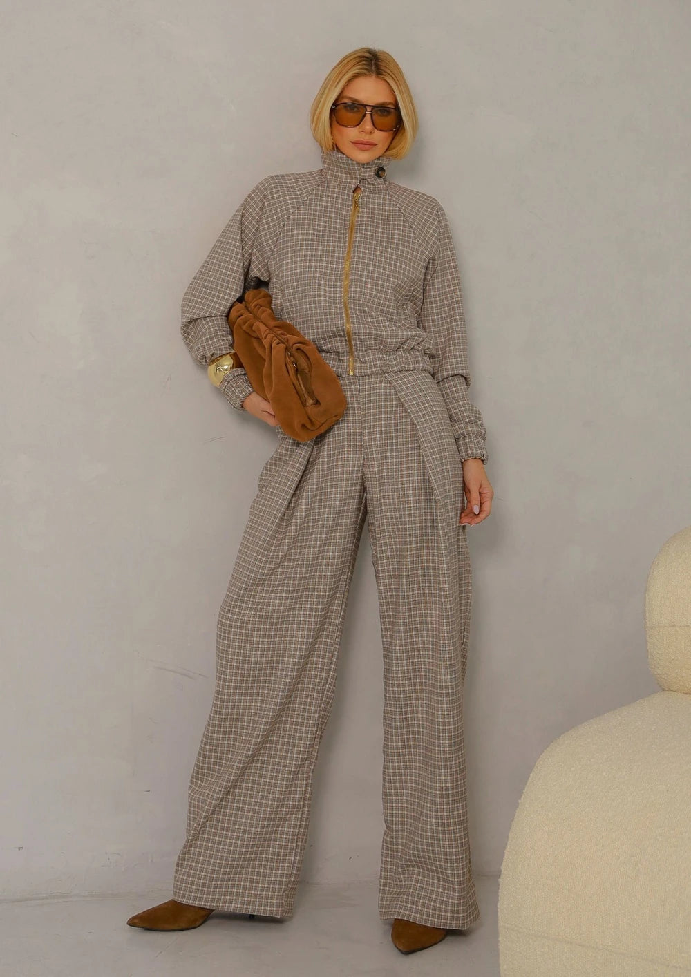 Calça alfaiataria Aline - INFFINITY