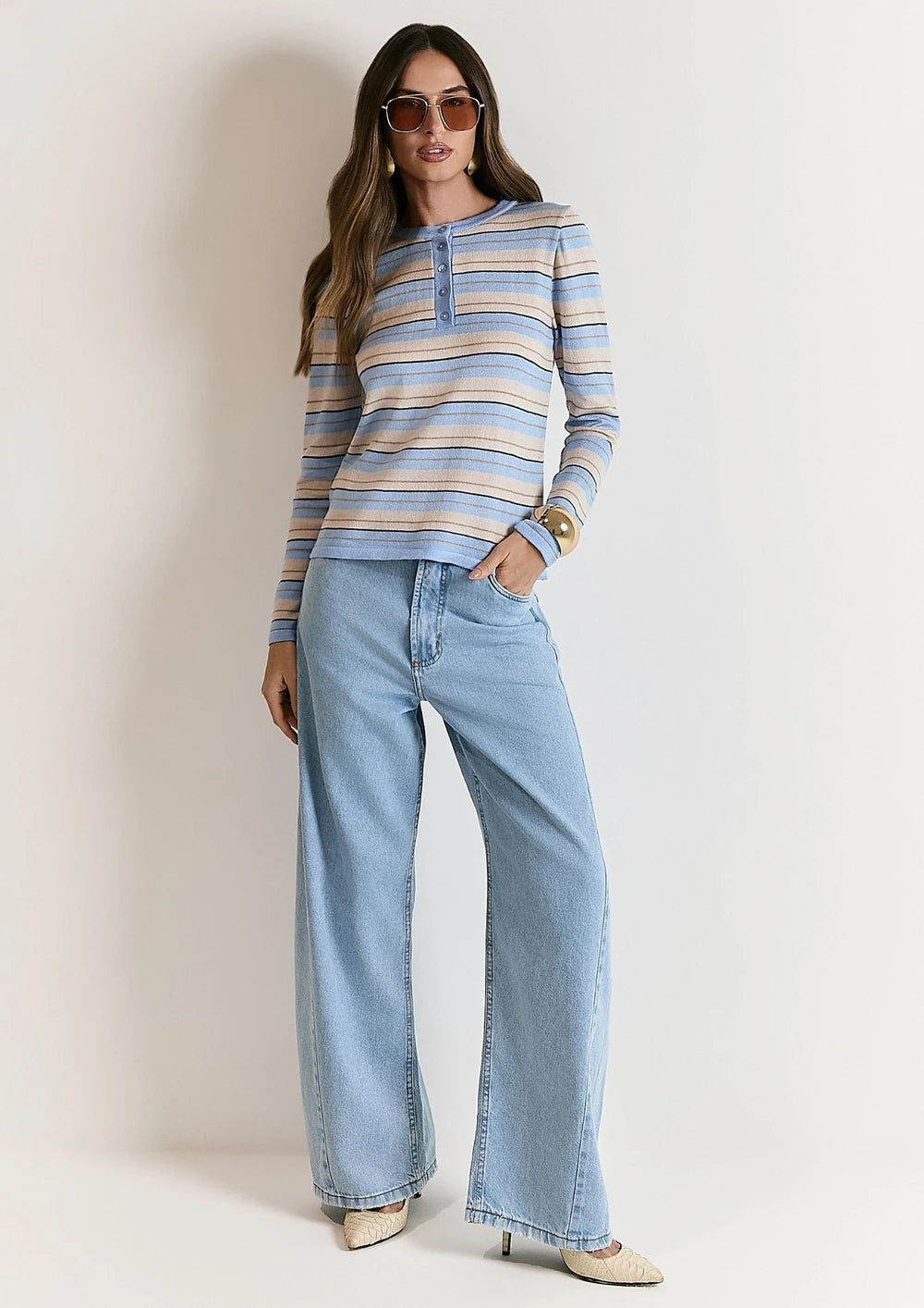 Blusa Tricot Listrada - INFFINITY