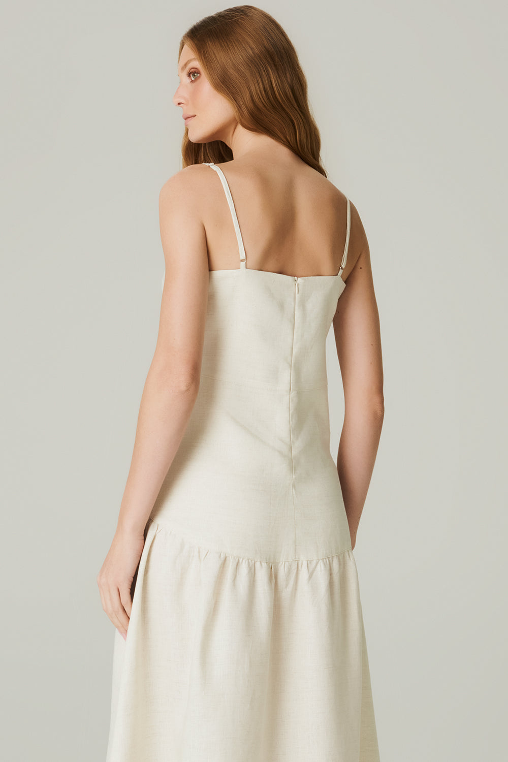 Vestido Linho Evase - HOOD MOOD