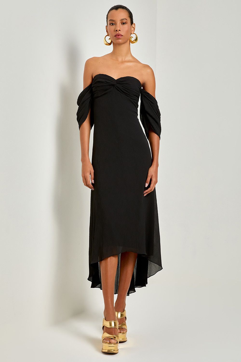 Vestido Mullet Plisse - AVERARA