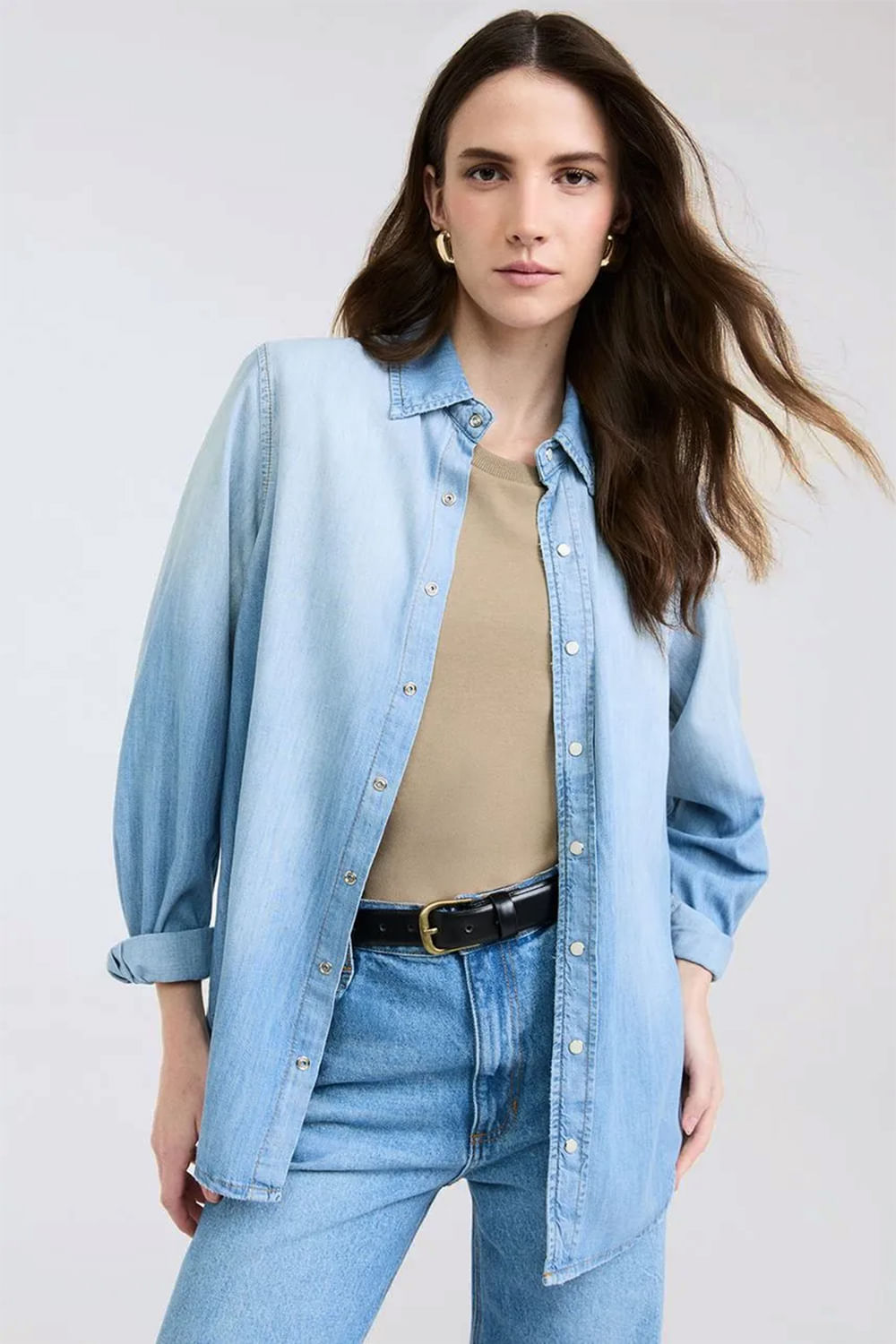 Camisa Jeans Monica - NV