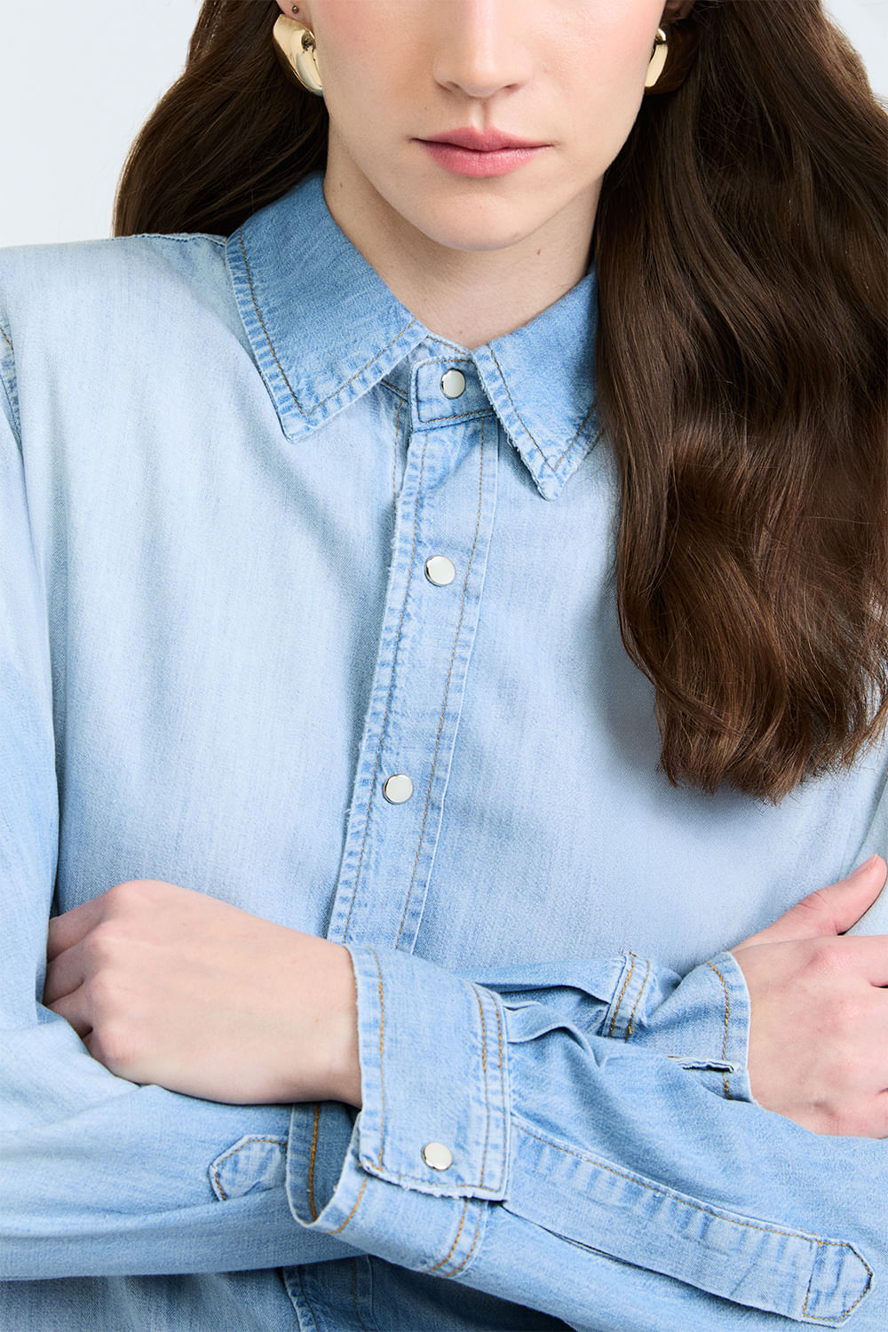 Camisa Jeans Monica - NV