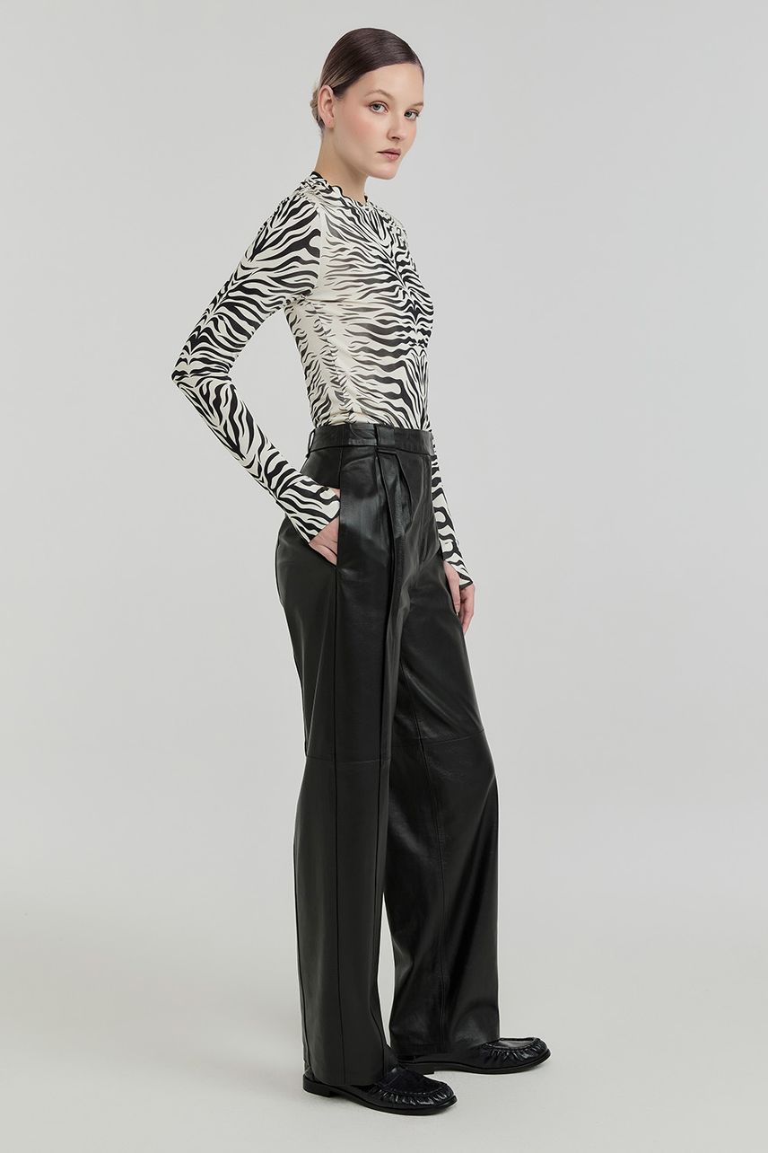 Calça Couro Frida - NV