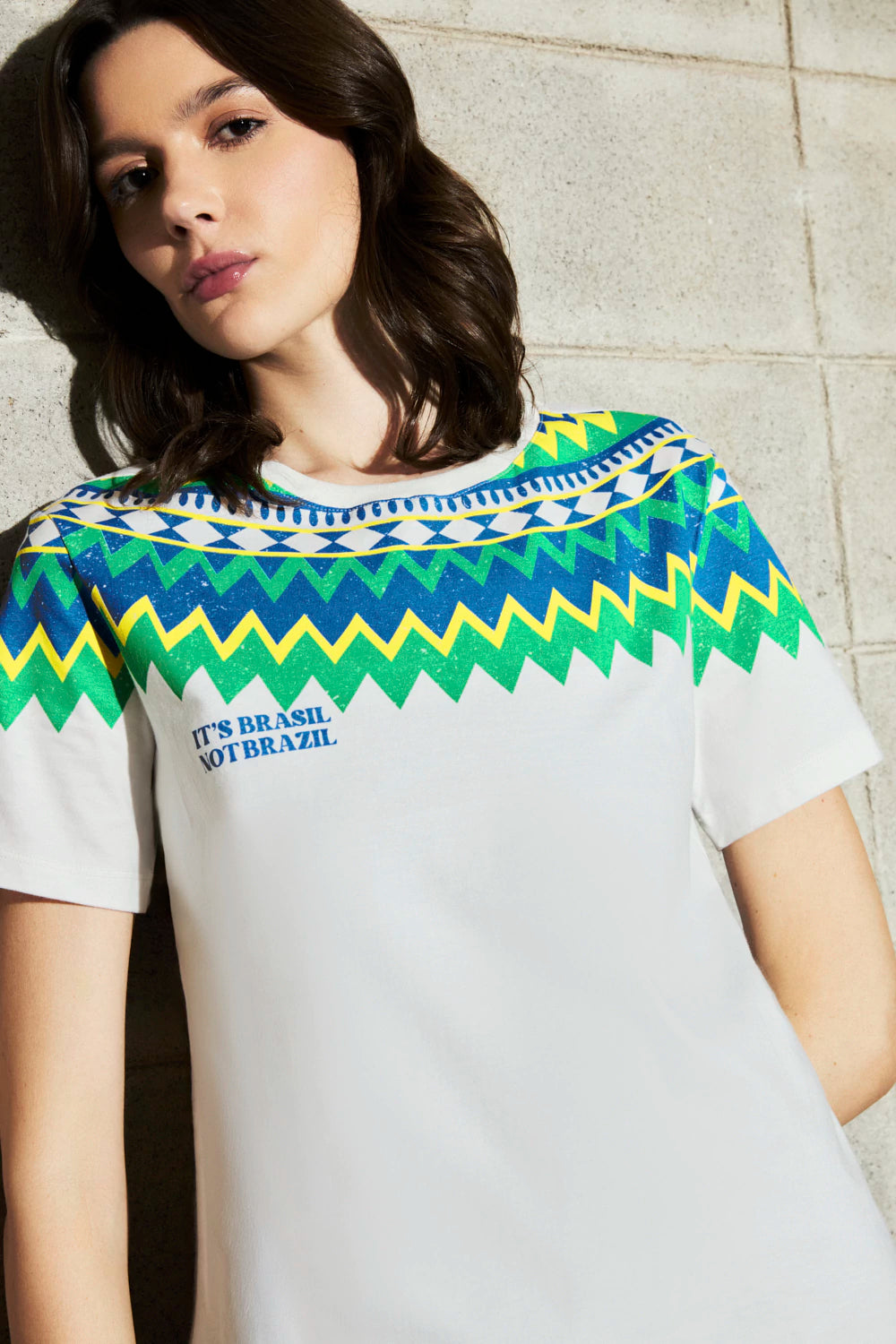 T-shirt Brasil - ROCK LOLA