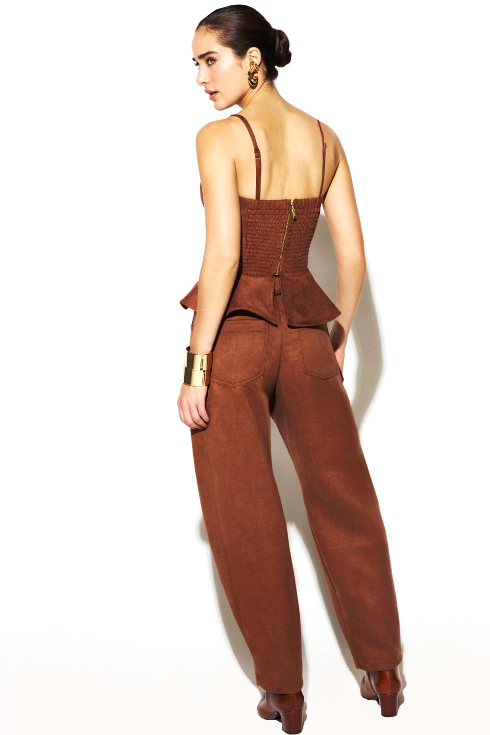 Calça Alexa Suede  - ROCK LOLA