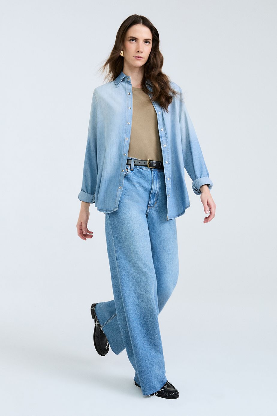 Camisa Jeans Monica - NV