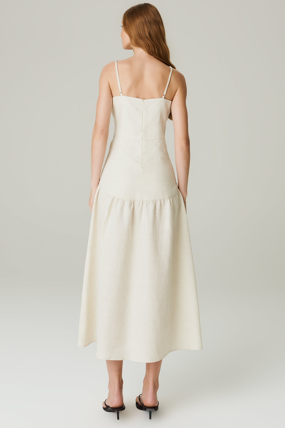 Vestido Linho Evase - HOOD MOOD