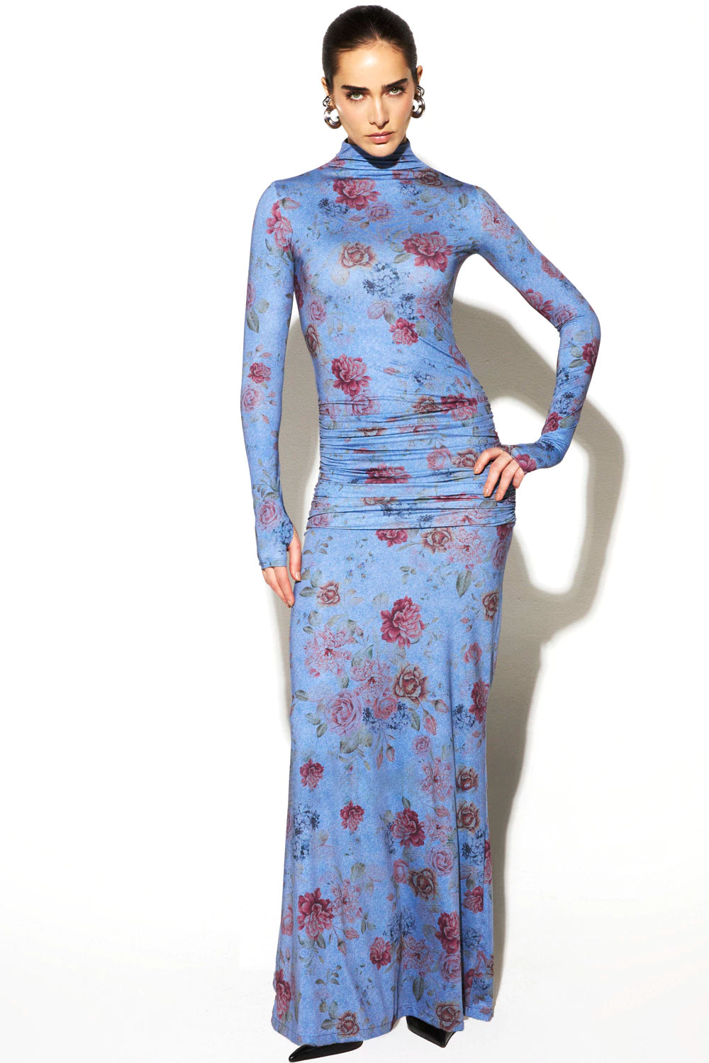 Vestido Izabely Jersey Longo - ROCK LOLA