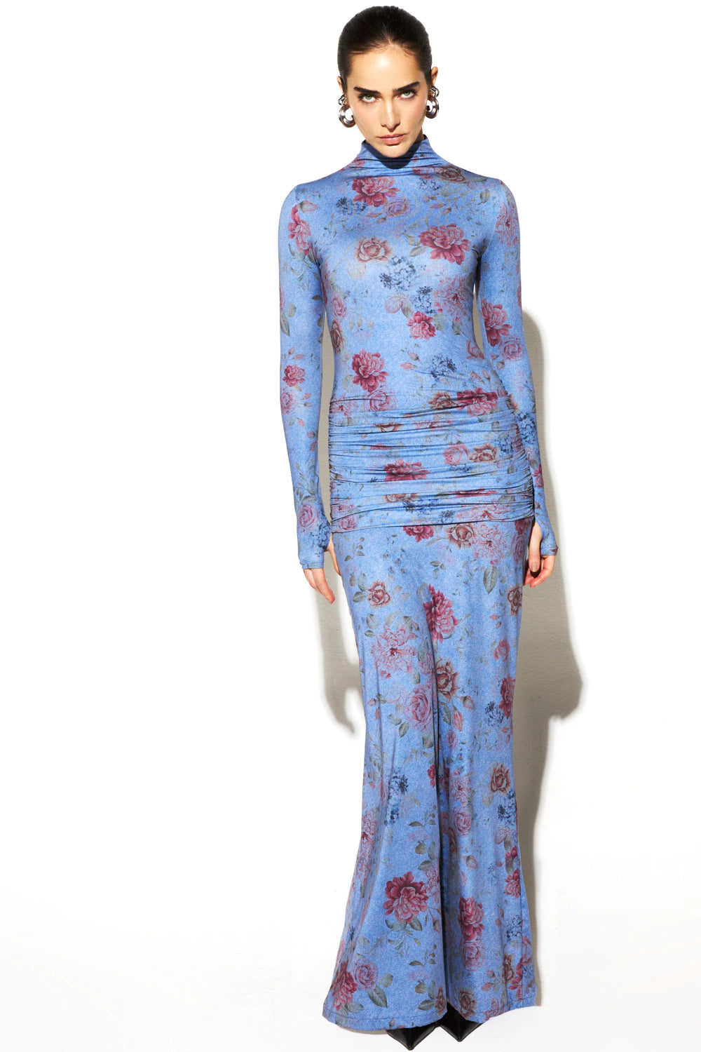 Vestido Izabely Jersey Longo - ROCK LOLA